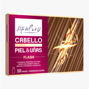 CABELLO PIEL & UÑAS 10 Viales FLASH TONGIL